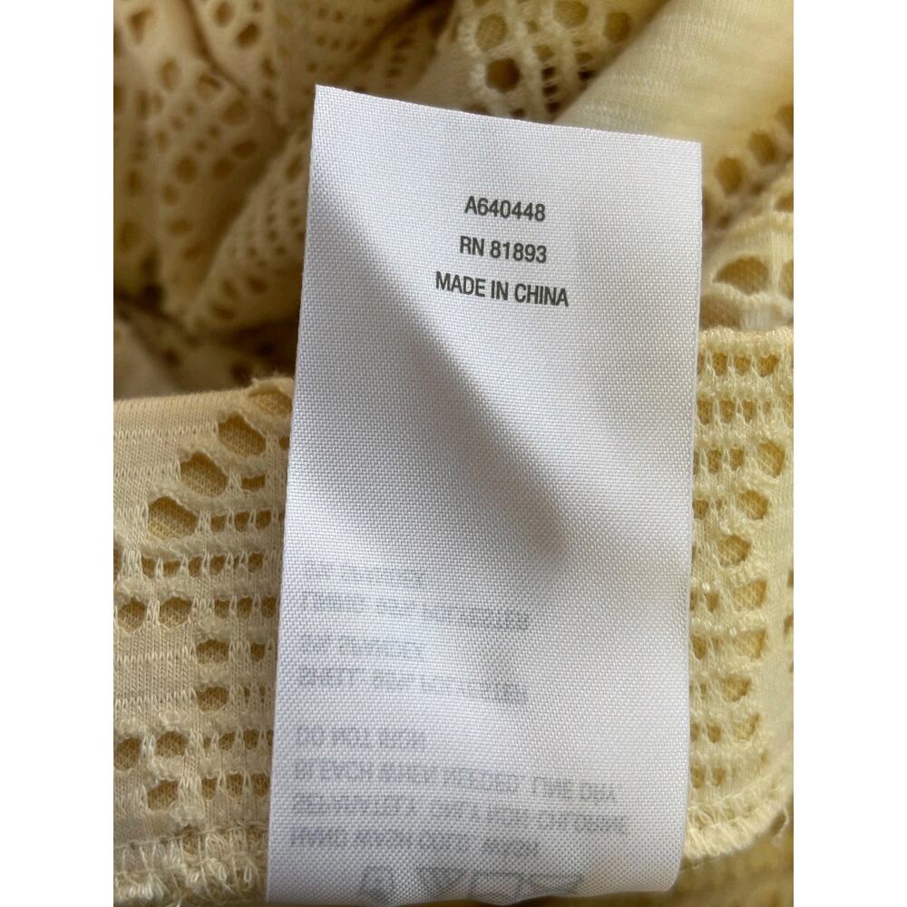Susan Graver Skirt Womens Plus 1X White Lace Geometric Long Pencil Stretch NEW - Picture 5 of 7